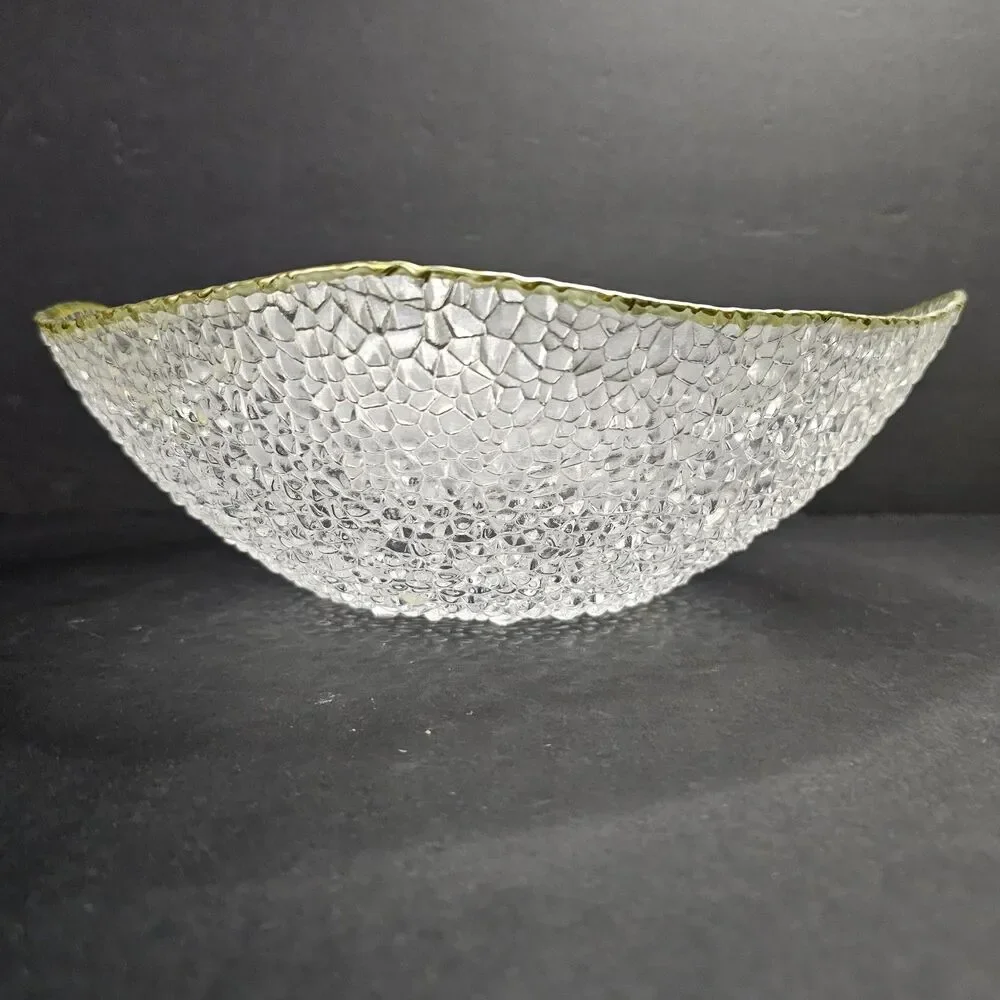 Vetropuro Pebble Glass Ice Chip Bowl 10